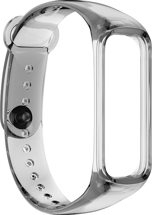 Samsung Galaxy Fit 2 R220 Kordon Transparent Clear Band Füme