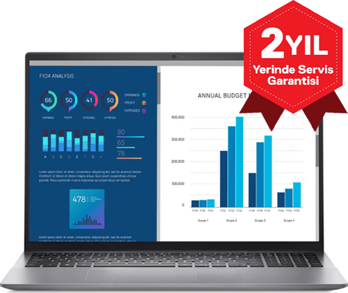 Vostro 5630 N1006VNB5630WP i7-1360P 16GB 512GB SSD 4GB RTX2050 16 FHD+ Windows 11 Pro Notebook