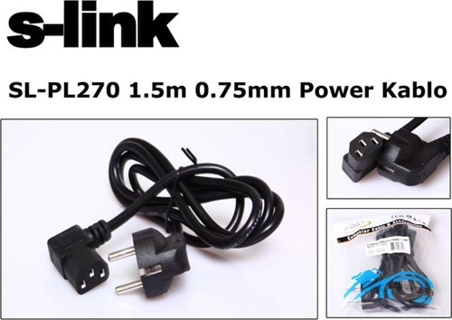 SL-PL270 1.5mt 0.75mm L Power Elektrik Kablosu
