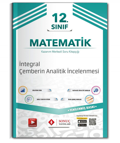 Sonuç Yayınları 12.Sınıf İntegral Çemberin Analitik İncelenmesi