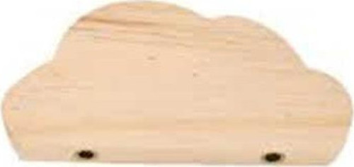 Kemirgenler İçin Naturel Ahşap Kafes Rafı No 522