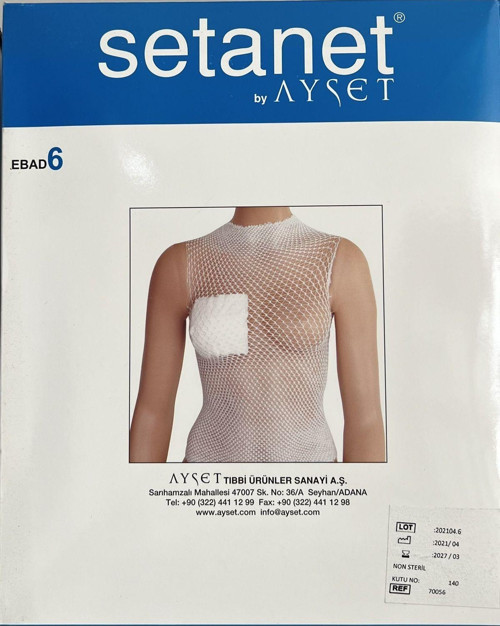 elastik file bandaj No: 6 - Gövde ve üst bacah, 25 Metre