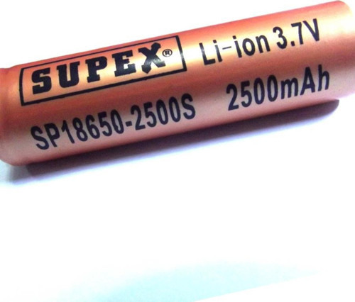 ICR18650-2500MA 3.7V 12C Lityum ion Pil