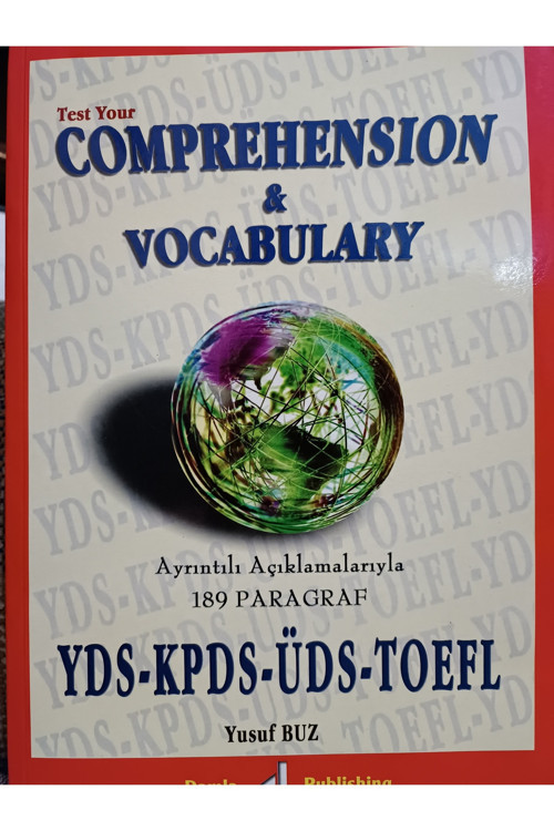 Test Your Comprehensıon Vocabulary - Ayrıntılı Açıklamalarıyla 189 Paragraf Yds Kpds Üds Toefl