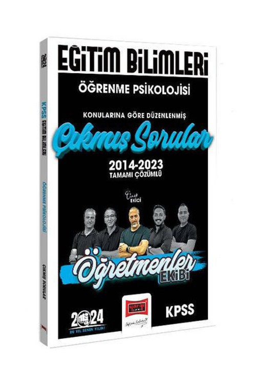 2024 KPSS Eğitim Bilimleri Öğretmenler Ekibi Öğrenme Psikolojisi Konularına Göre Düzenlenmiş Çıkmış