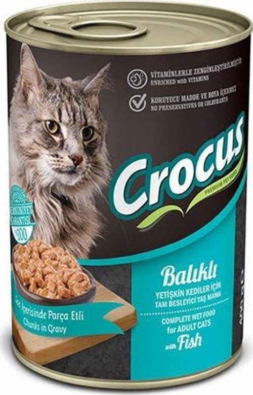 Balıklı Yetişkin Kedi Yaş Maması 400 Gr
