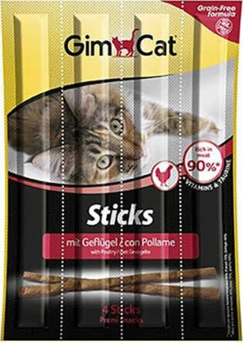 Sticks Tavuklu Ciğerli Kedi Ödül Çubukları20Gr