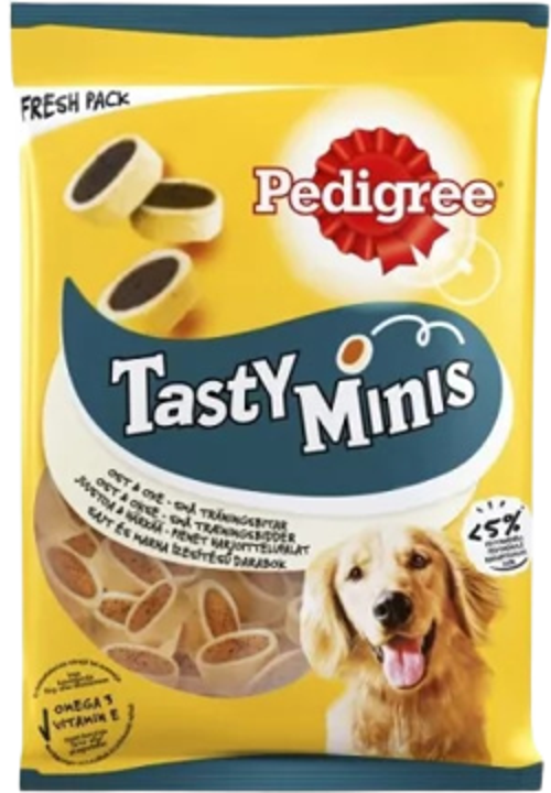 Tasty Minis Sığır Etli ve Peynirli Köpek Ödül Maması 140 Gr