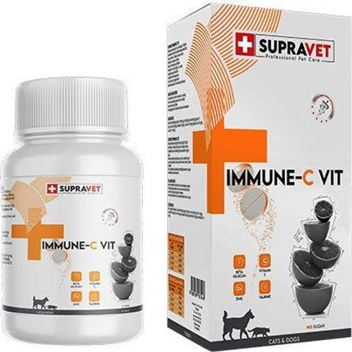 Immune C-Vit Bağışıklık Güçlendirici Köpek Vitamini Tablet 75 Adet