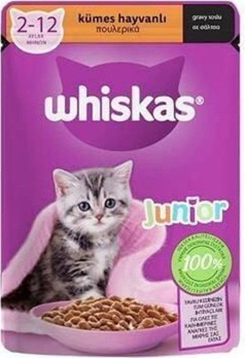 Kümes Hayvanlı Yavru Yaş Kedi Maması 85 Gr