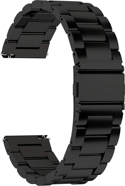 Garmin Vivoactive 4 Metal Stainless Steel Kordon Siyah