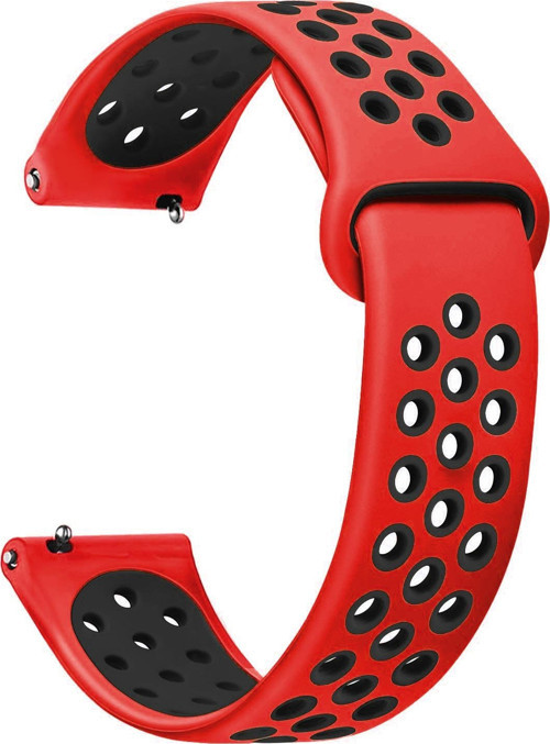 Garmin Venu 2 Rainbow Gently Band Kordon Kırmızı Siyah