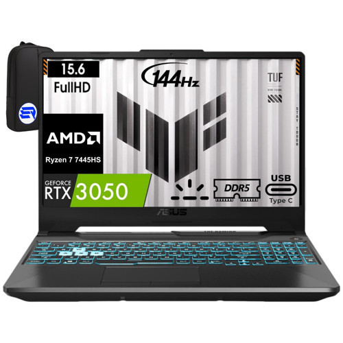 Tuf Gaming A15 FA506NCG-HN265EP1 Ryzen 7 7445HS 24GB Ram 512GB SSD RTX3050 Fhd 144Hz WIN11 Pro 15.6" + Elektropasaj