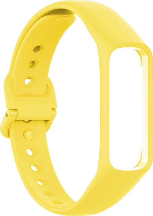 Samsung Galaxy Fit 2 Silikon Kordon Sarı