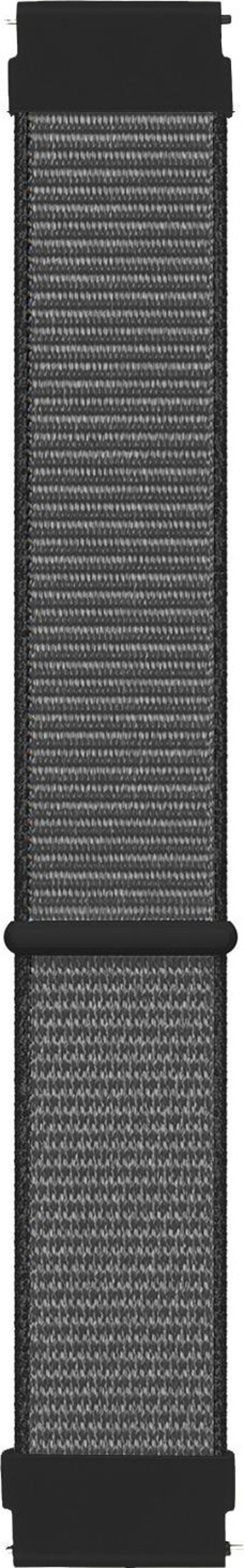 Garmin Vivoactive 3 Hasırlı Kordon Woven Sport Loop Gri