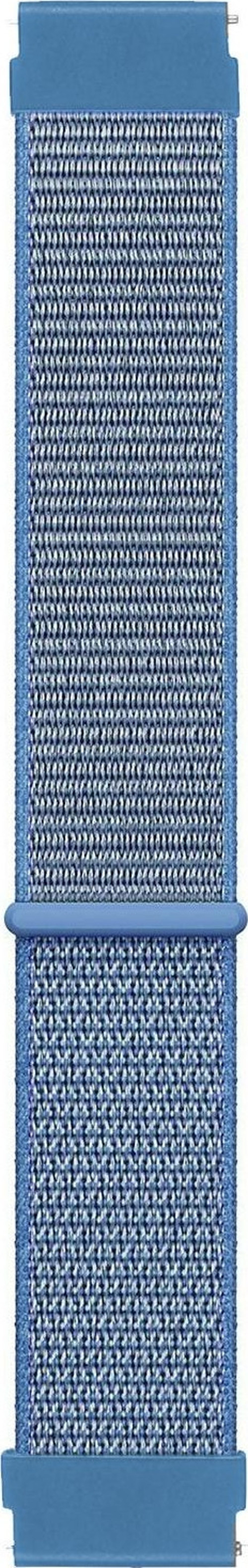 Samsung Galaxy Watch Active 2 44mm Hasırlı Kordon Woven Sport Loop Mavi