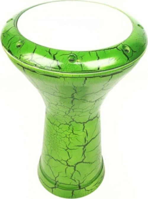 ÇÖMLEK DARBUKA ÇATLAK YEŞİL