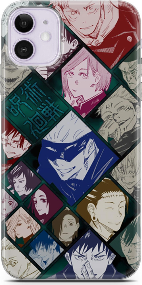 Apple iPhone 11 için Anime 2 UV Lans Jujutsu Kaisen itadori