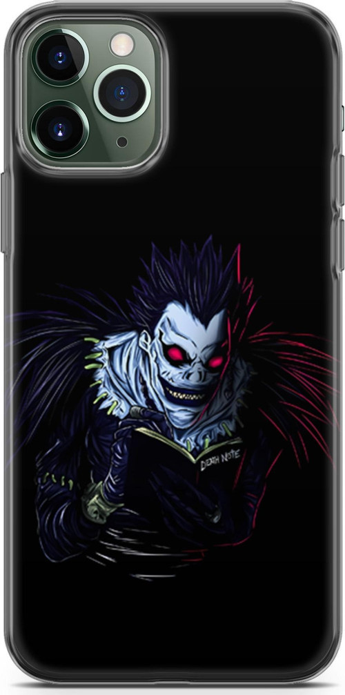 Apple iPhone 11 Pro Max için Anime 31 UV Tasarım Death Note Ryuk II