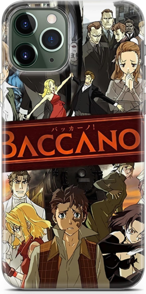 Apple iPhone 11 Pro Max için Anime 4 TPU Baccano Anime