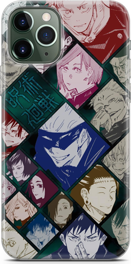 Apple iPhone 11 Pro Max uyumlu Anime 2 4K Baskı Jujutsu Kaisen itadori
