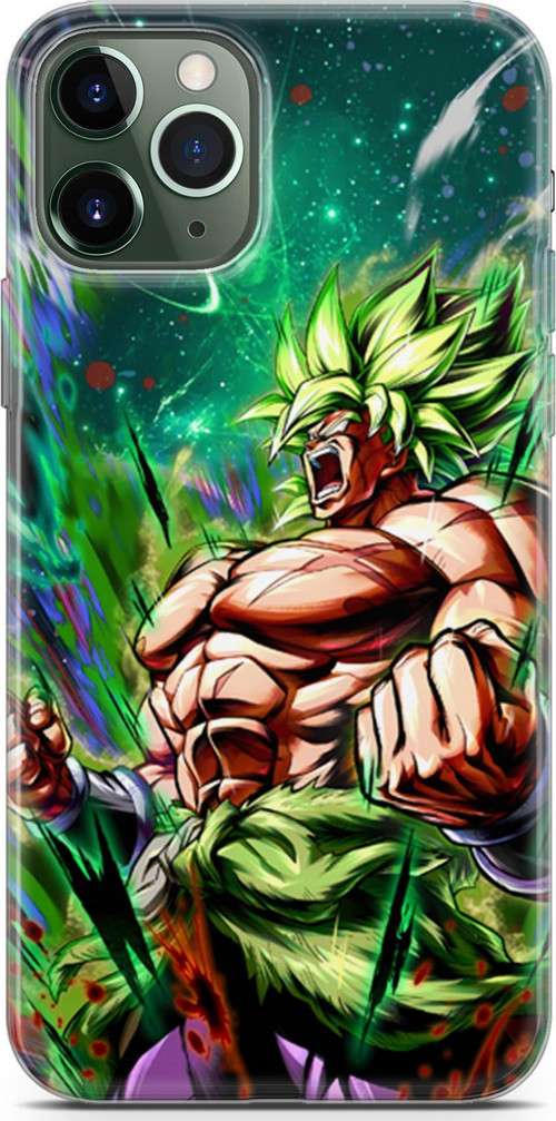 Apple iPhone 11 Pro Max uyumlu Anime 3 Fit Baskılı Saiyan Rage Dragon Ball