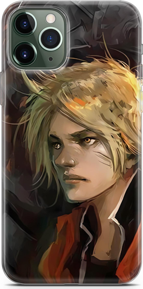 Apple iPhone 11 Pro Max uyumlu Anime 8 HD UV Baskı Fullmetal Alchemist Alphonse Edward