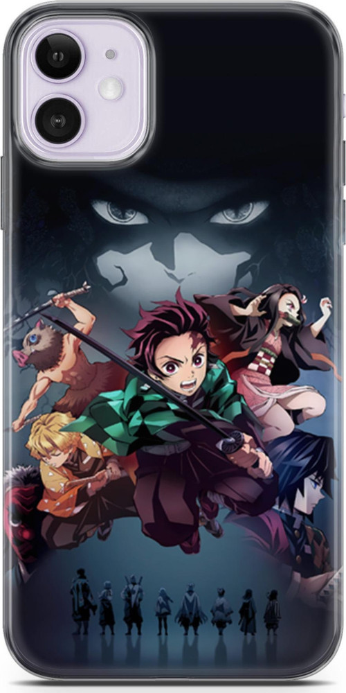 Apple iPhone 11 uyumlu Anime 6 Koruma Demon Slayer II