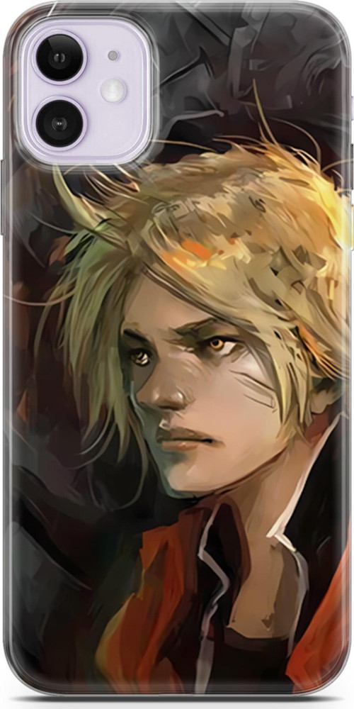 Apple iPhone 11 uyumlu Anime 8 Baskılı Kapak Fullmetal Alchemist Alphonse Edward