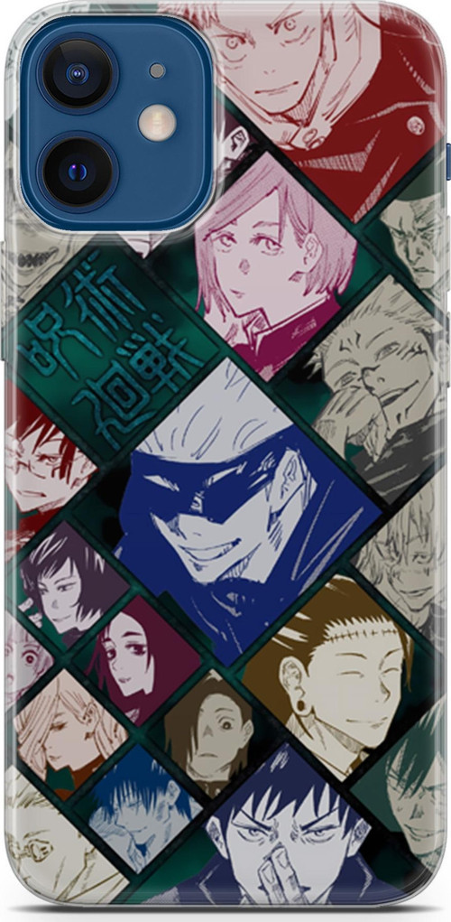 Apple iPhone 12 Mini için Anime 2 Koruma Jujutsu Kaisen itadori