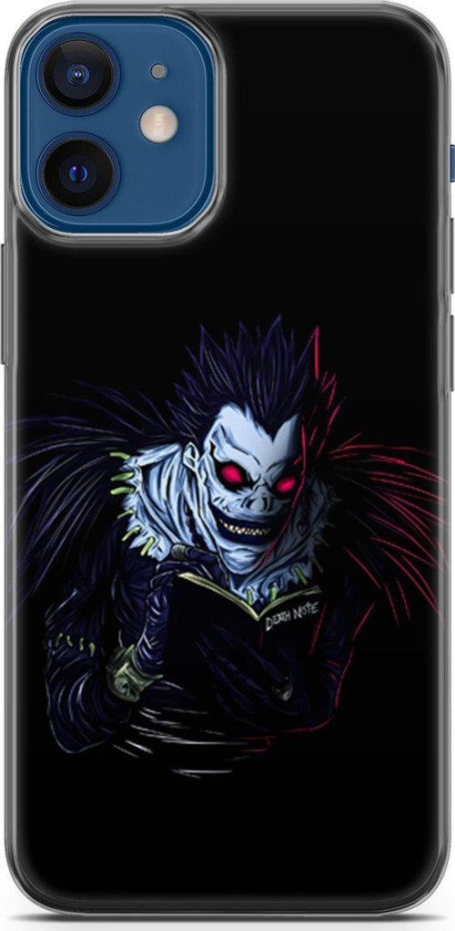 Apple iPhone 12 Mini için Anime 31 Fit Baskılı Death Note Ryuk II