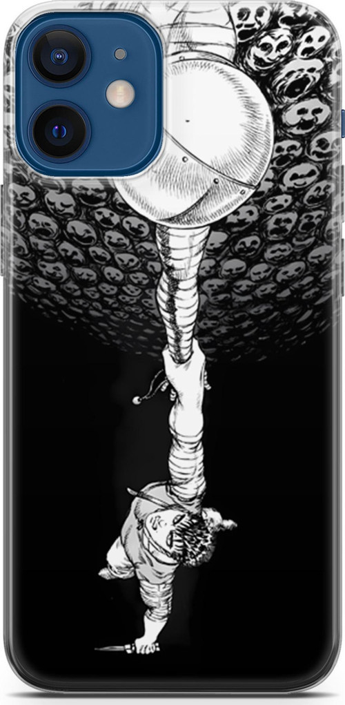Apple iPhone 12 Mini uyumlu Anime 26 Telefon Kabı Berserk Eclipse