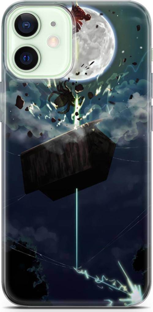 Apple iPhone 12 uyumlu Anime 9 4K Baskı Demon Slayer Zenitsu