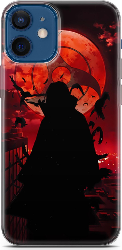 Apple iPhone 12 Mini uyumlu Anime 27 HD Kapak Naruto itachi Uchiha