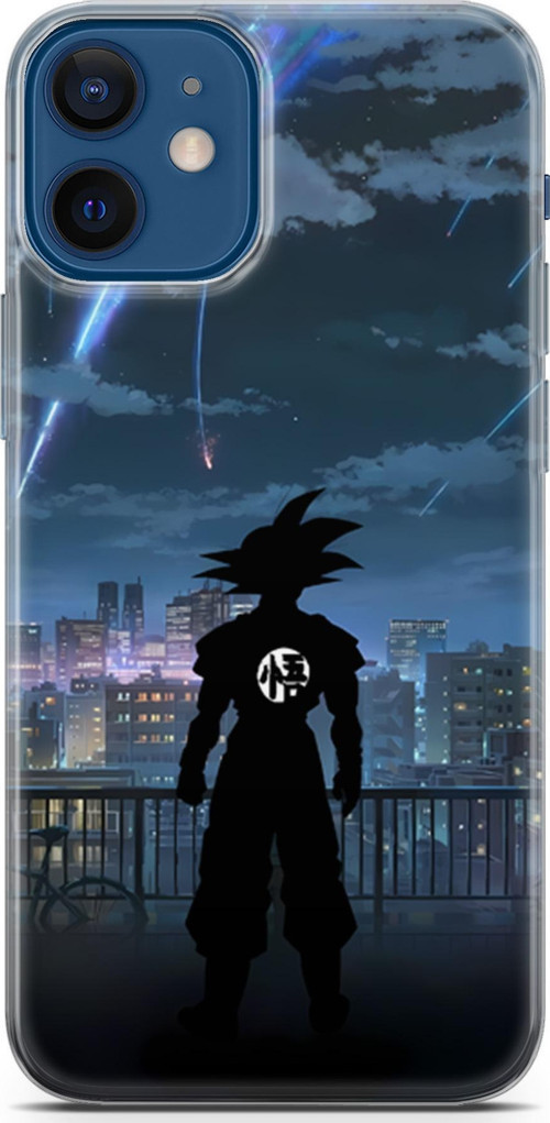 Apple iPhone 12 Mini uyumlu Anime 30 Darbe Emici Dragon Ball Goku