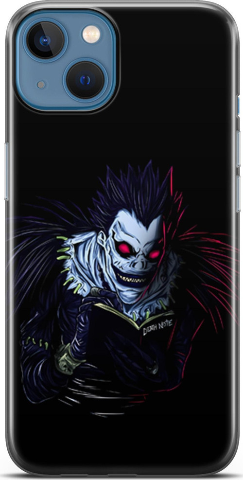 Apple iPhone 13 uyumlu Anime 31 HD UV Baskı Death Note Ryuk II