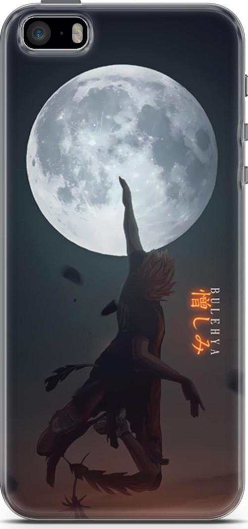 Apple iPhone 5 için Anime 25 Silikon Kapak Hinata Shoyo