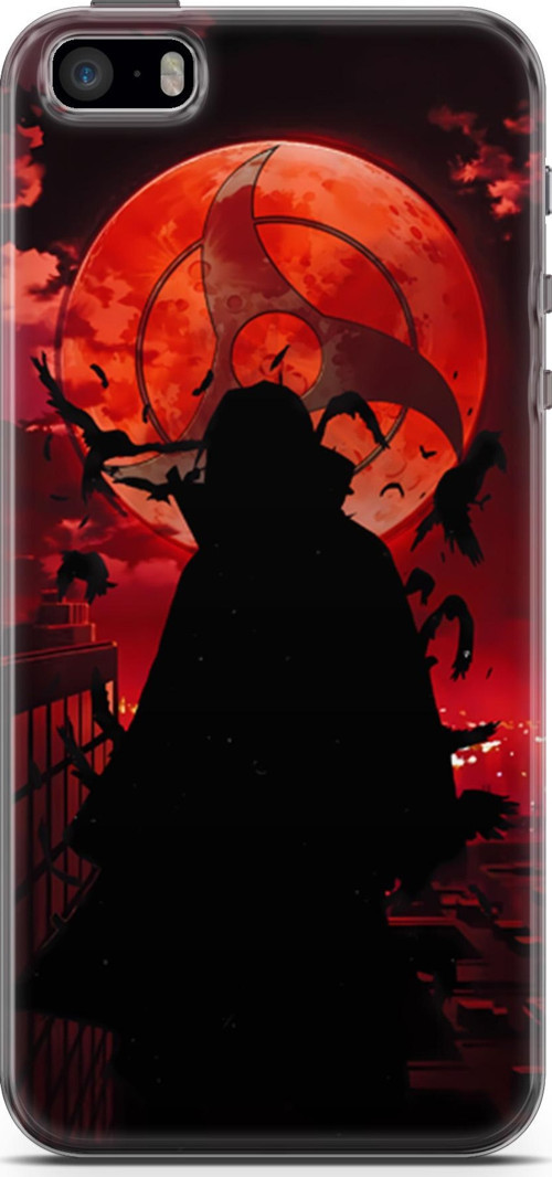 Apple iPhone 5 için Anime 27 HD Baskı Naruto itachi Uchiha