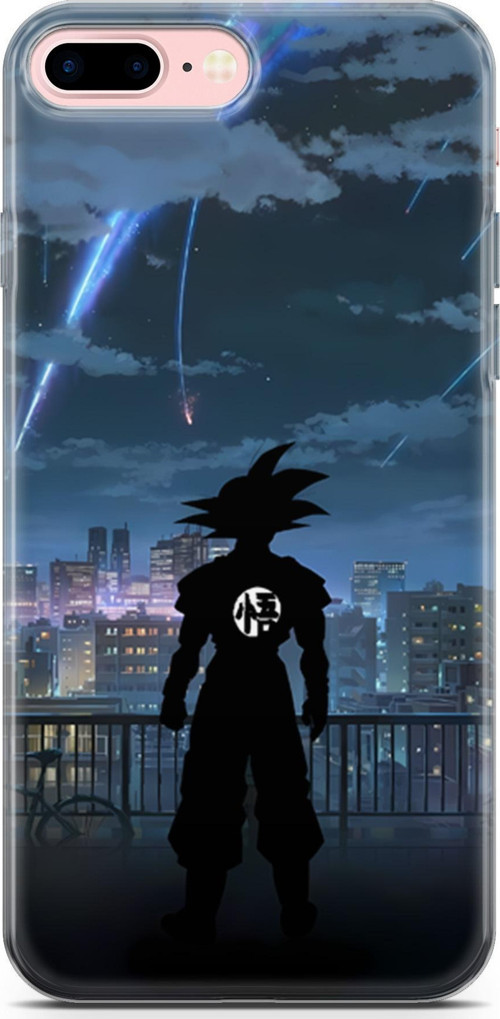 Apple iPhone 7 Plus için Anime 30 TPU Dragon Ball Goku
