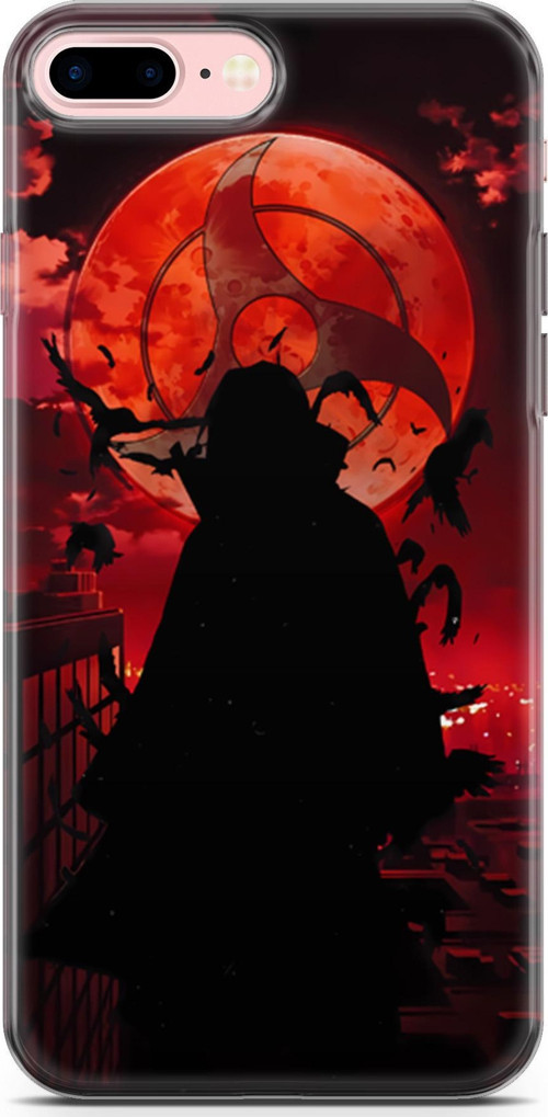 Apple iPhone 7 Plus uyumlu Anime 27 HD Baskı Naruto itachi Uchiha