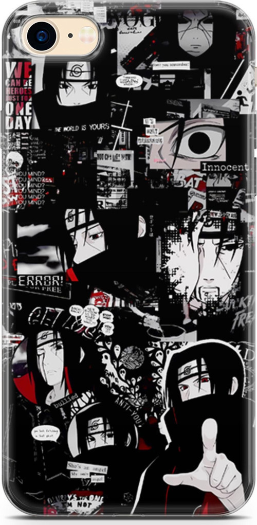 Apple iPhone 7 uyumlu Anime 29 4K Kapak Itachi Uchiha