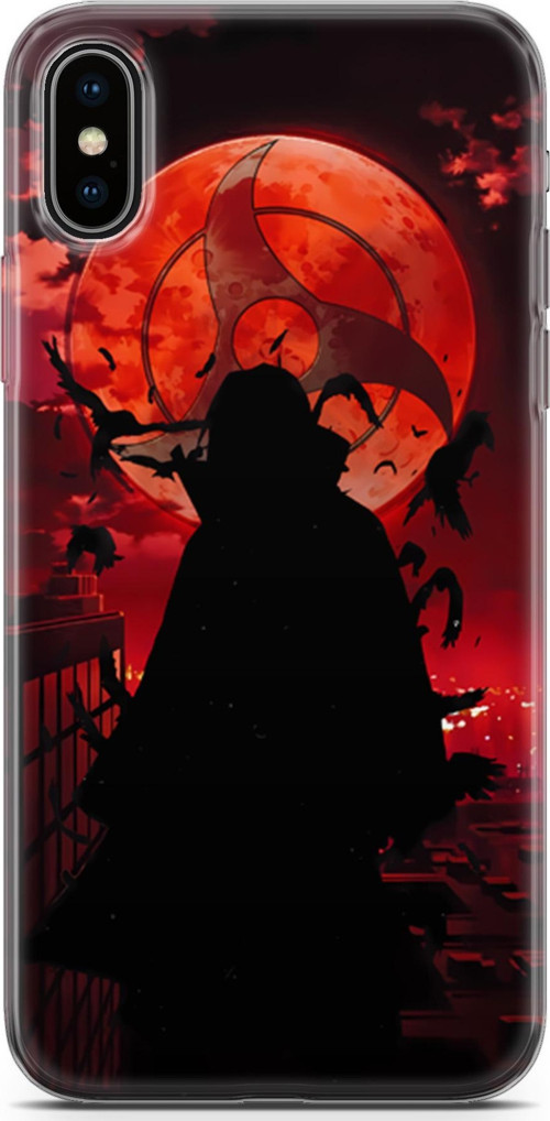 Apple iPhone X için Anime 27 HD Desenli Naruto itachi Uchiha