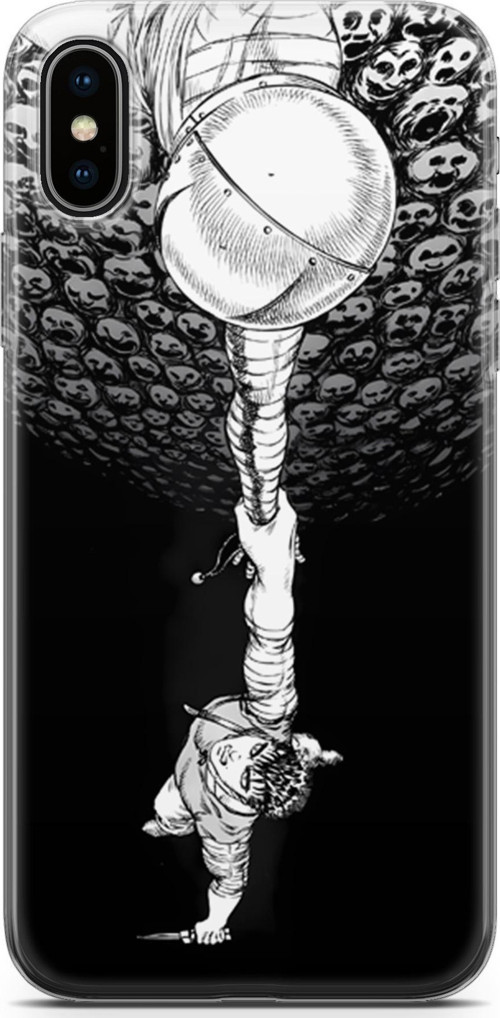 Apple iPhone X uyumlu Anime 26 Telefon Kabı Berserk Eclipse