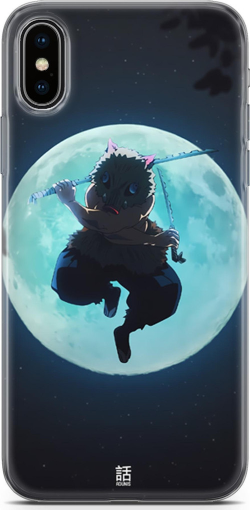 Apple iPhone X uyumlu Anime 28 Koruma Demon Slayer inosuke Hashibira