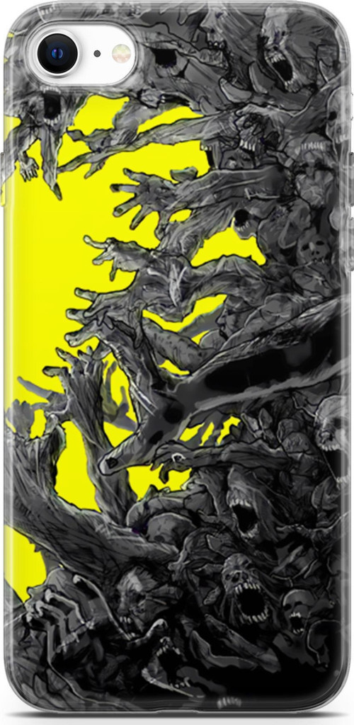 Apple iPhone SE 2022 için Anime 1 HD Kapak Testere Chainsaw Man