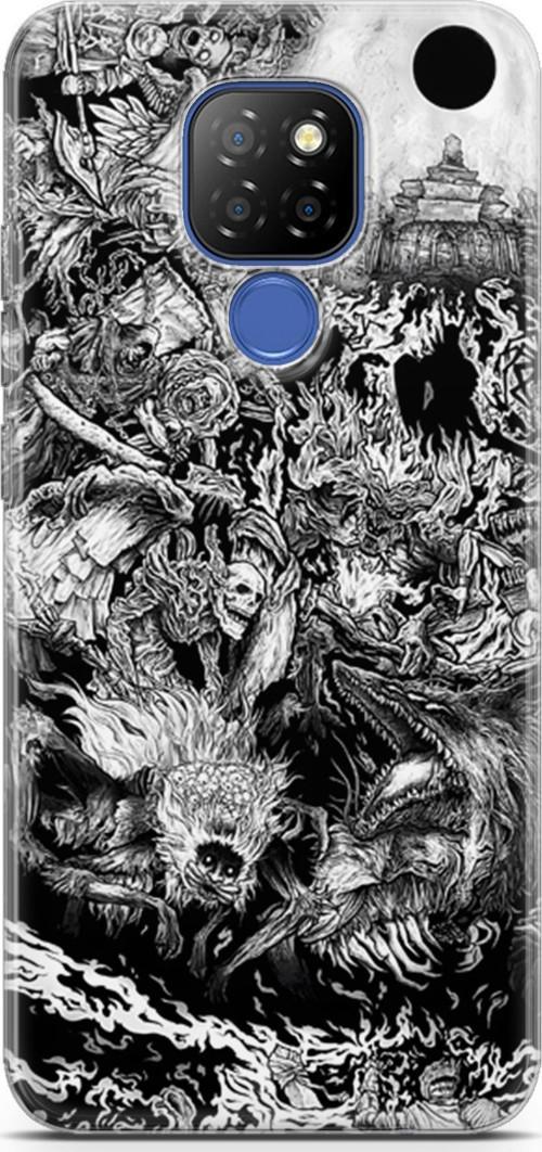 General Mobile Gm 20 uyumlu Anime 7 Silikon Kapak Berserk Dark Souls