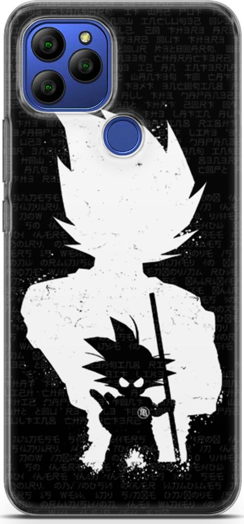 General Mobile Gm 21 için Anime 39 Soft Silikon Dragon Ball Z Son Goku
