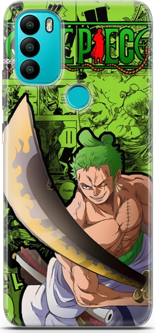 General Mobile Gm 21 Plus için Anime 10 TPU Silikon One Piece Zoro