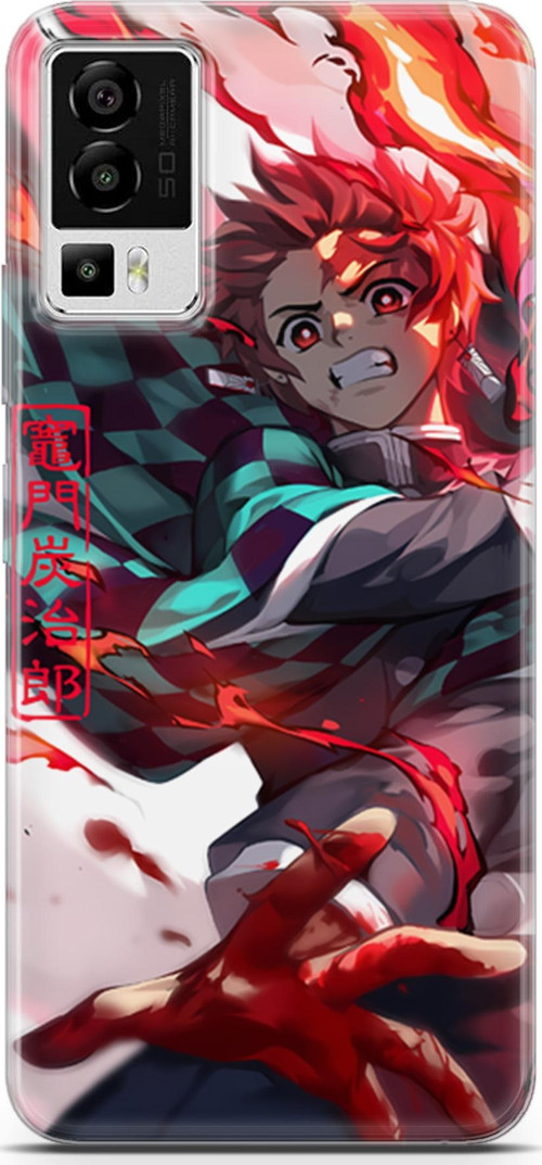 General Mobile Gm 23 için Anime 19 UV Kapak Kimetsu No Yaiba
