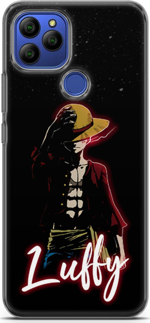 General Mobile Gm 21 uyumlu Anime 36 Darbe Önleyici One Piece Luffy Siyah